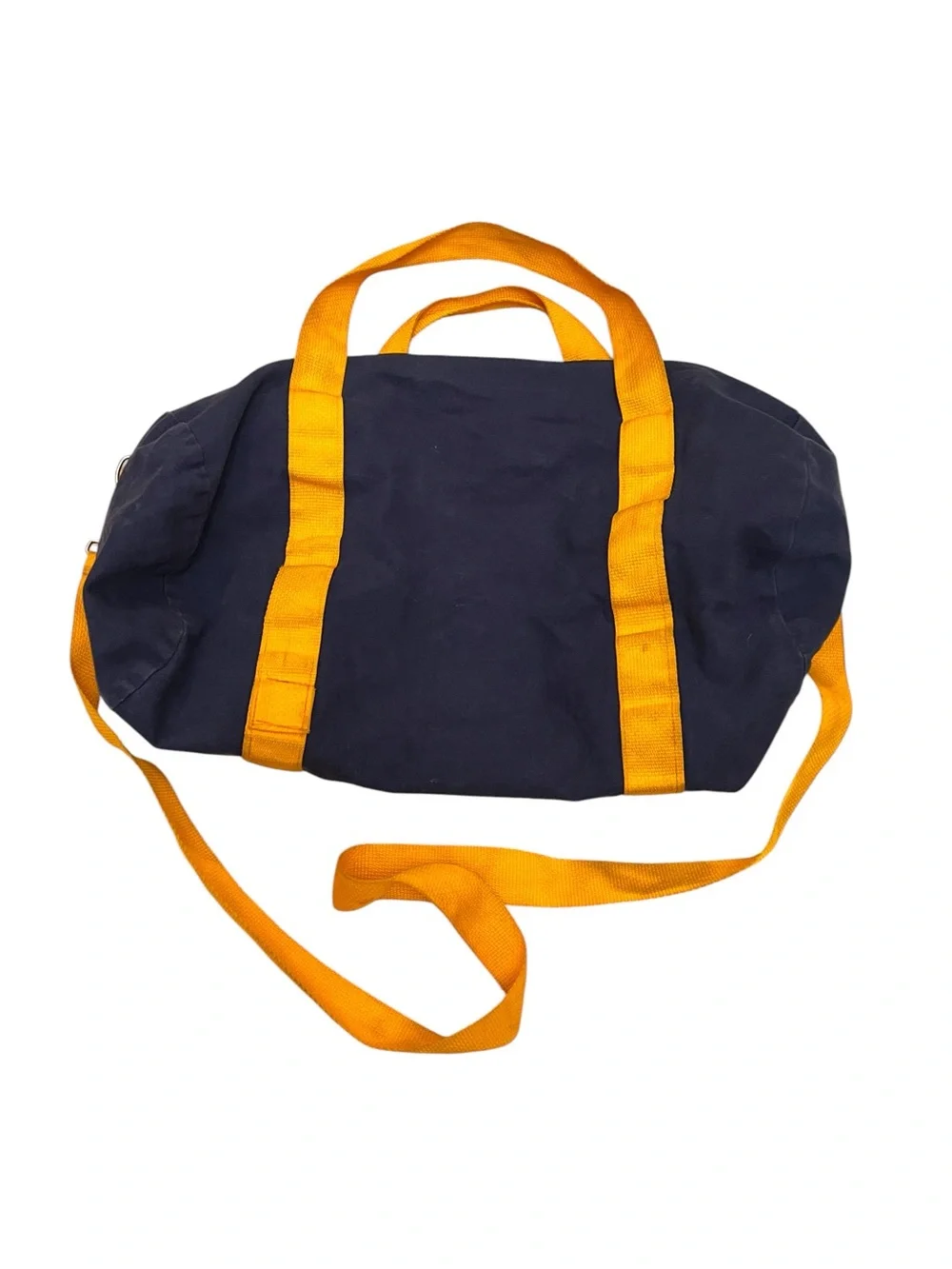Augusta Sportswear Thornwood Wrestling Duffel Bag Navy Gold Gym Athletic